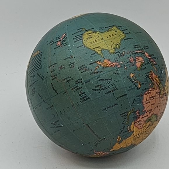 GLOBE 4inch diameter 163,000,000 : 1 scale copyright 2008 government of India - Picture 6 of 11